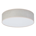 Duolla - LED plafonsko svetlo CORTINA LED/26W/230V Ø 30 cm 4000K bež