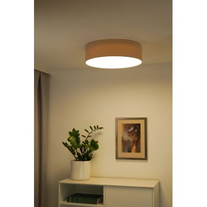 Duolla - LED plafonsko svetlo CORTINA LED/26W/230V Ø 30 cm 4000K bež