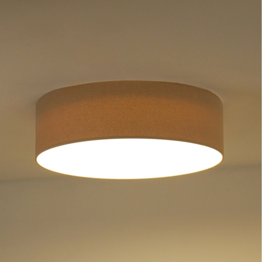 Duolla - LED plafonsko svetlo CORTINA LED/26W/230V Ø 30 cm 4000K bež
