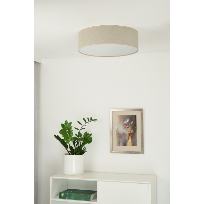 Duolla - LED plafonsko svetlo CORTINA LED/26W/230V Ø 30 cm 4000K bež