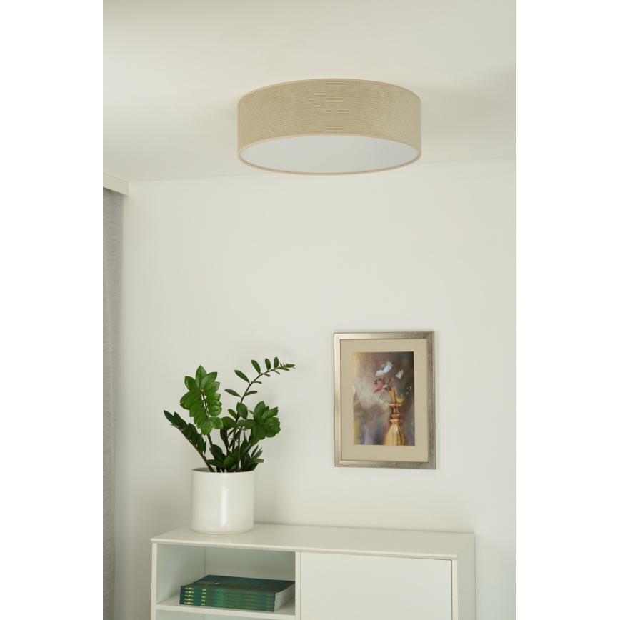 Duolla - LED plafonsko svetlo CORTINA LED/26W/230V Ø 45 cm 4000K bež