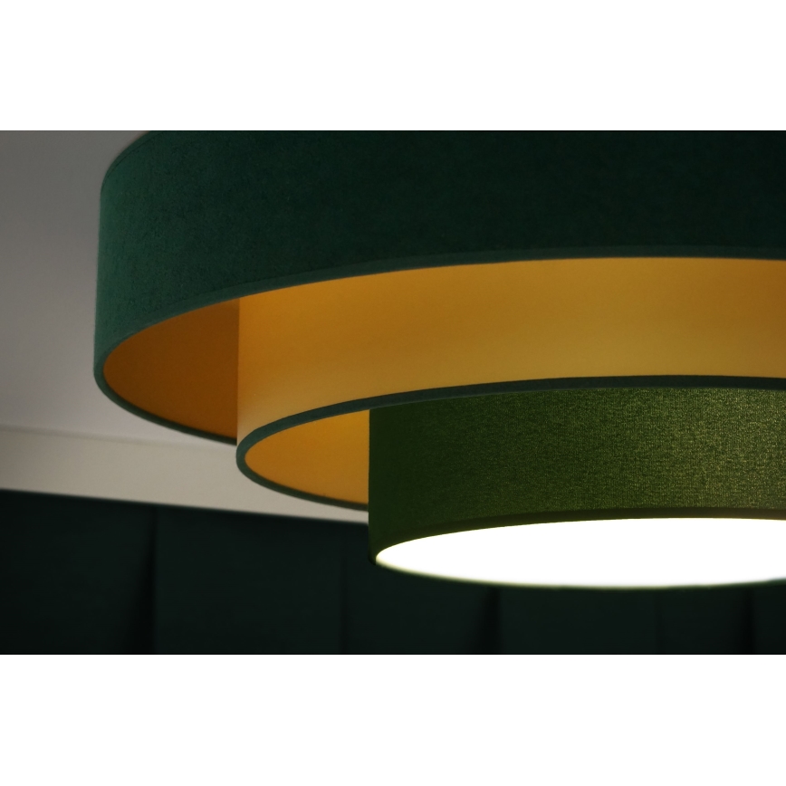 Duolla - LED plafonsko svetlo LUNETA LED/26W/230V fi 60 cm 4000K zeleno/zlatno