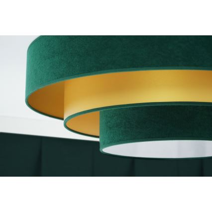 Duolla - LED plafonsko svetlo LUNETA LED/26W/230V fi 60 cm 4000K zeleno/zlatno