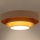 Duolla - LED plafonsko svetlo LUNETA LED/26W/230V, prečnik 60 cm, 4000K, krem/zlatno/bež