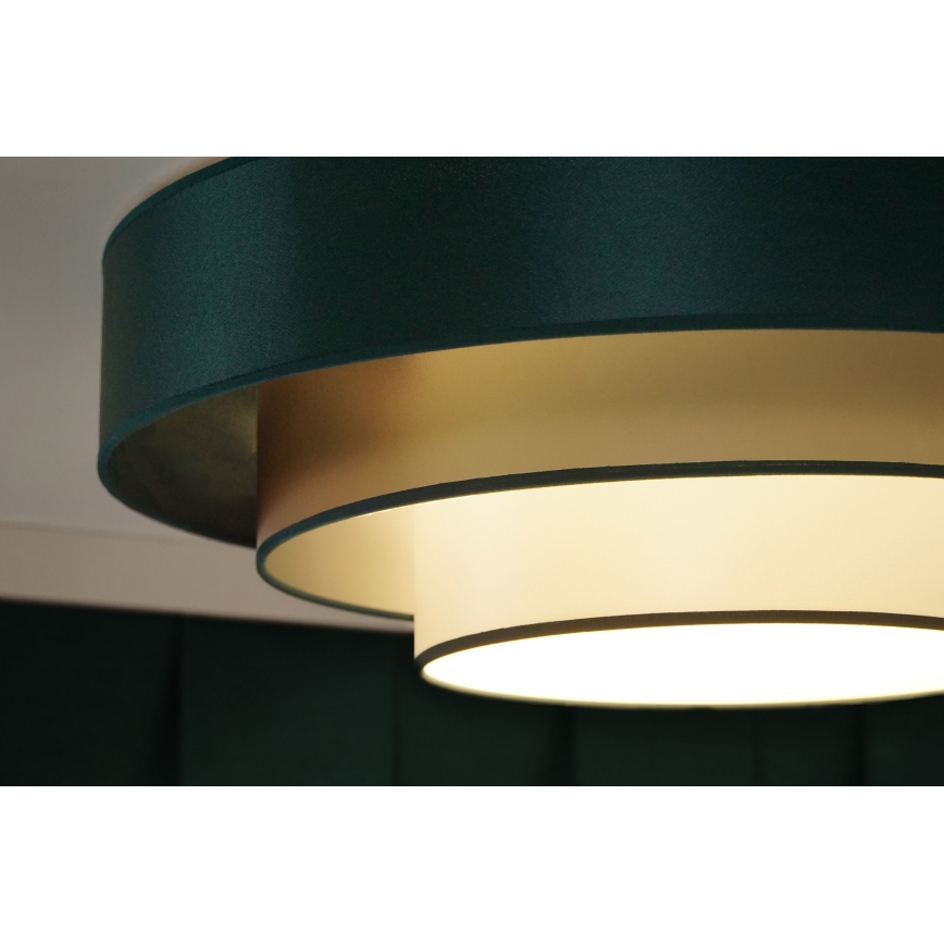 Duolla - LED plafonsko svetlo LUNETA LED/26W/230V prečnika 60 cm 4000K zelena/zlatna/bela