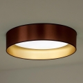 Duolla - LED plafonsko svetlo ROLLER LED/24W/230V, prečnik 45 cm, bakarno/zlatno
