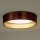 Duolla - LED plafonsko svetlo ROLLER LED/24W/230V, prečnik 45 cm, bakarno/zlatno
