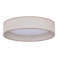 Duolla - LED plafonsko svetlo ROLLER LED/24W/230V prečnik 45 cm bež