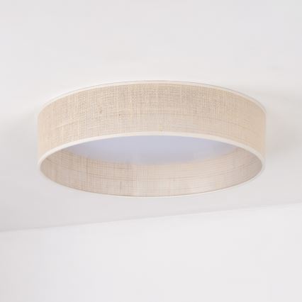 Duolla - LED plafonsko svetlo ROLLER LED/24W/230V prečnik 45 cm bež