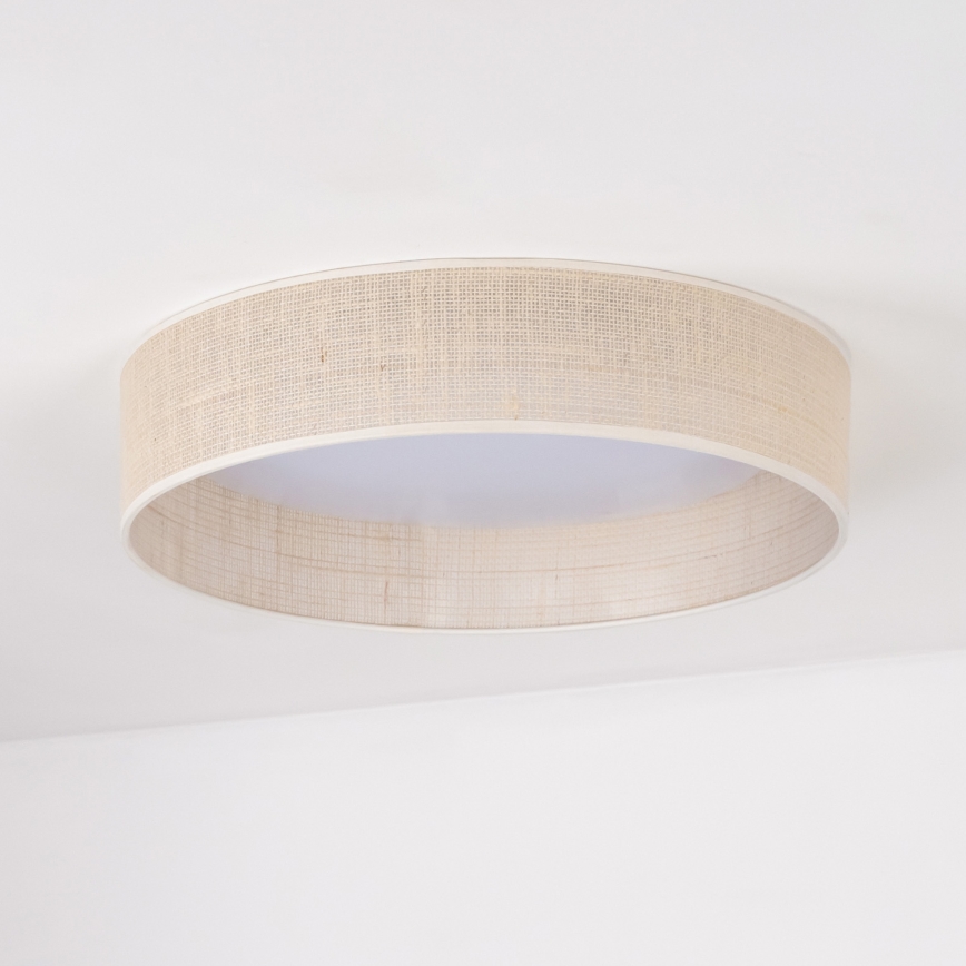Duolla - LED plafonsko svetlo ROLLER LED/24W/230V prečnik 45 cm bež