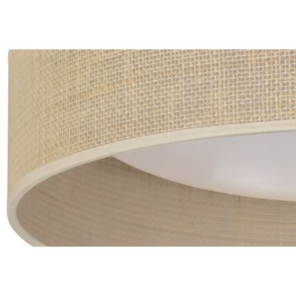 Duolla - LED plafonsko svetlo ROLLER LED/24W/230V prečnik 45 cm bež