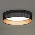 Duolla - LED plafonsko svetlo ROLLER LED/24W/230V, prečnik 45 cm, crna/bakarna
