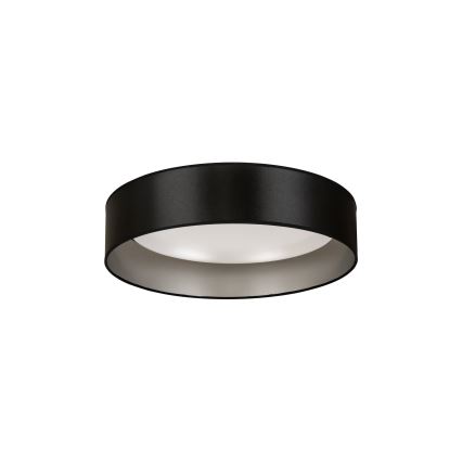 Duolla - LED plafonsko svetlo ROLLER LED/24W/230V prečnik 45 cm crna/srebrna