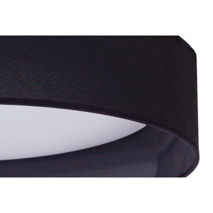 Duolla - LED plafonsko svetlo ROLLER LED/24W/230V prečnik 45 cm crno