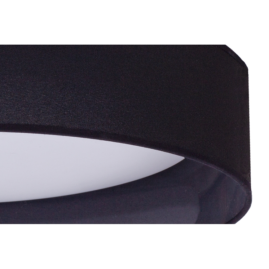 Duolla - LED plafonsko svetlo ROLLER LED/24W/230V prečnik 45 cm crno
