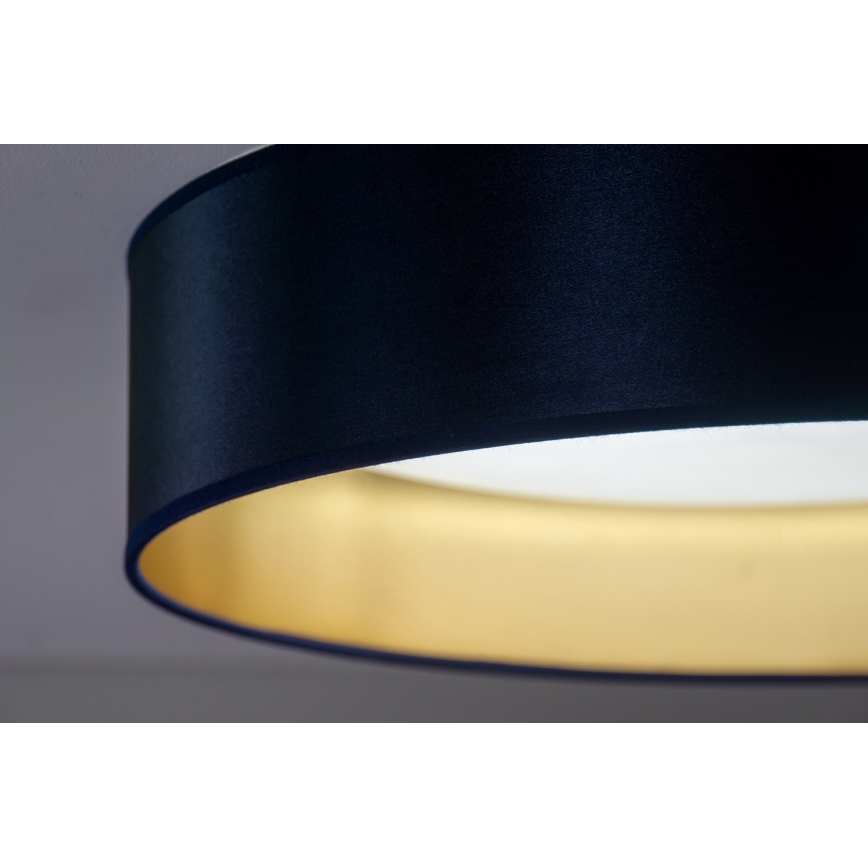 Duolla - LED plafonsko svetlo ROLLER LED/24W/230V prečnik 45 cm plava/zlatna