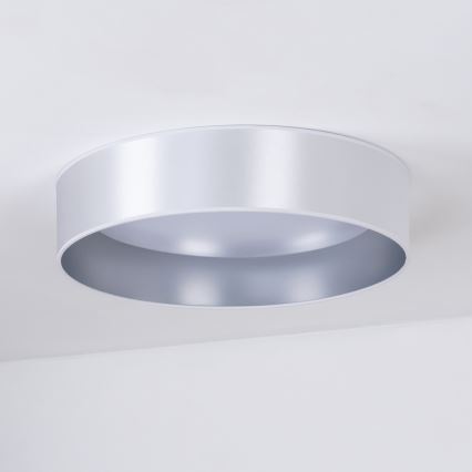 Duolla - LED plafonsko svetlo ROLLER LED/24W/230V prečnik 45 cm srebrno