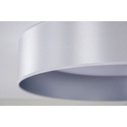 Duolla - LED plafonsko svetlo ROLLER LED/24W/230V prečnik 45 cm srebrno