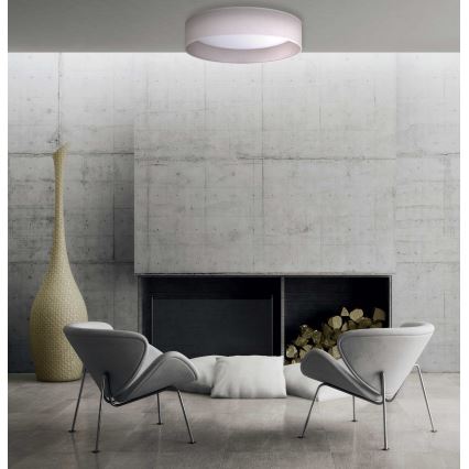 Duolla - LED plafonsko svetlo ROLLER LED/24W/230V, svetlo sive boje, prečnik 45 cm