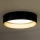 Duolla - LED plafonsko svetlo ROLLER LED/24W/230V Ø 45 cm crna/zlatna