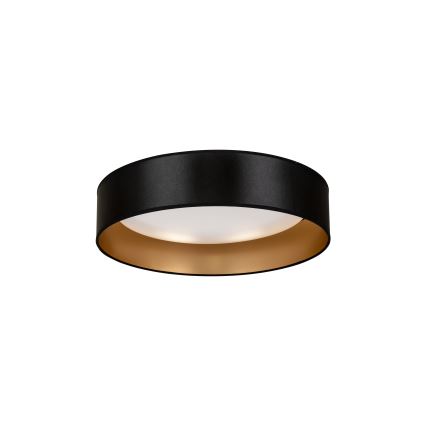 Duolla - LED plafonsko svetlo ROLLER LED/24W/230V Ø 45 cm crna/zlatna