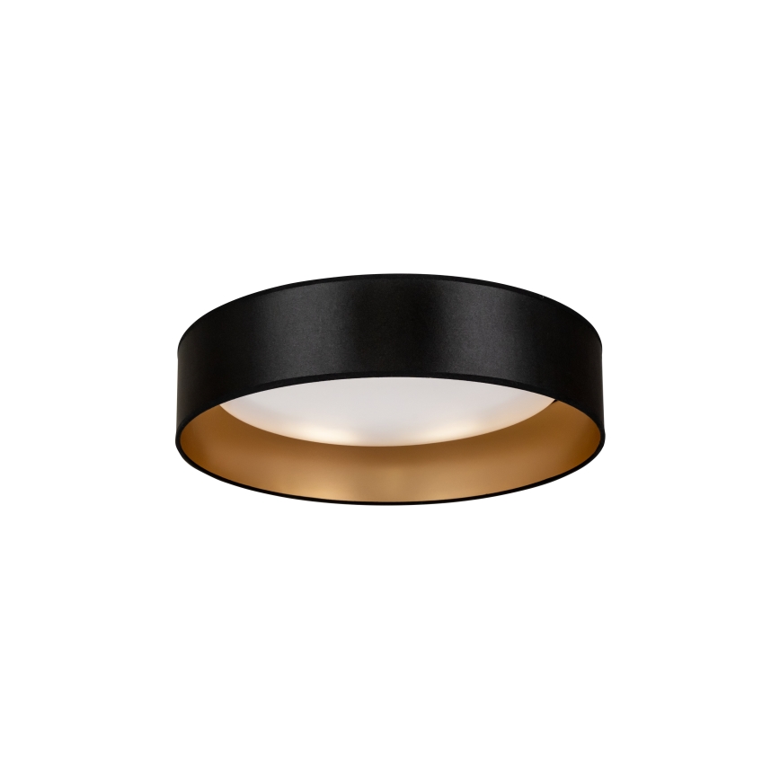 Duolla - LED plafonsko svetlo ROLLER LED/24W/230V Ø 45 cm crna/zlatna