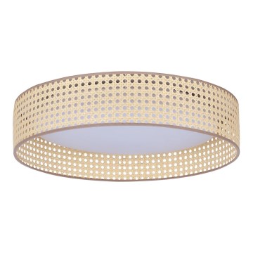 Duolla - LED plafonsko svetlo ROLLER LED/24W/230V Ø 45 cm ratan