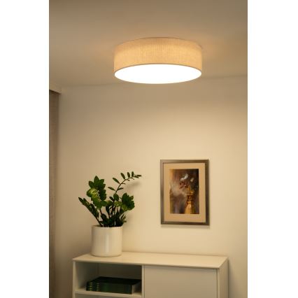 Duolla - LED stropna svetiljka CORTINA LED/26W/230V fi 45 cm 4000K krem