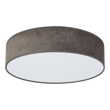 Duolla - LED stropno svetlo CORTINA LED/26W/230V prečnik 30 cm 4000K braon