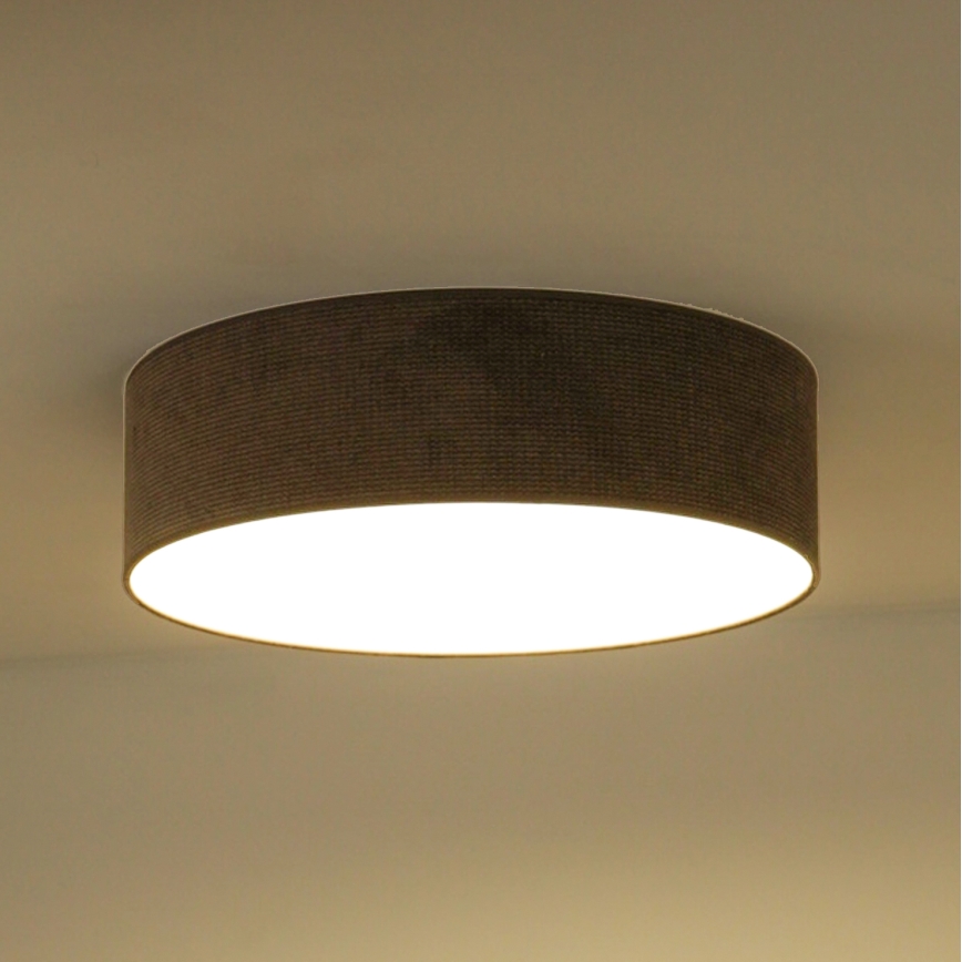 Duolla - LED stropno svetlo CORTINA LED/26W/230V prečnik 30 cm 4000K braon