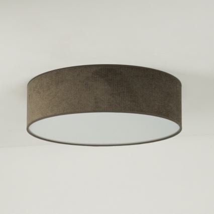 Duolla - LED stropno svetlo CORTINA LED/26W/230V prečnik 30 cm 4000K braon