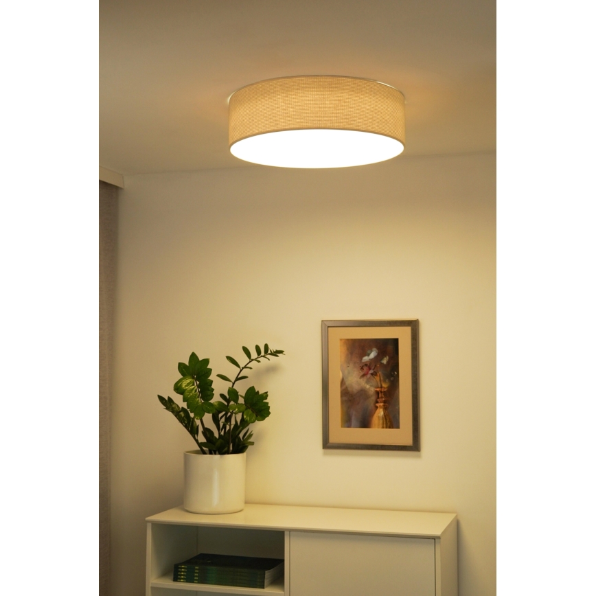 Duolla - LED stropno svetlo CORTINA LED/26W/230V prečnik 30 cm 4000K krem