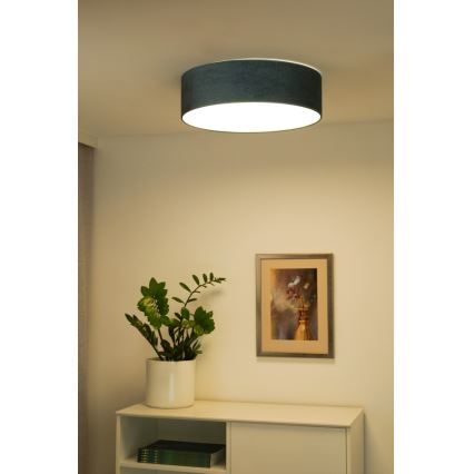 Duolla - LED stropno svetlo CORTINA LED/26W/230V prečnik 30 cm 4000K tirkizno