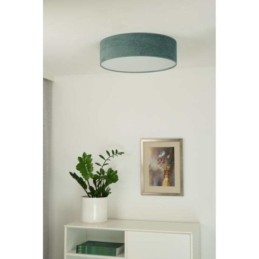 Duolla - LED stropno svetlo CORTINA LED/26W/230V prečnik 30 cm 4000K tirkizno