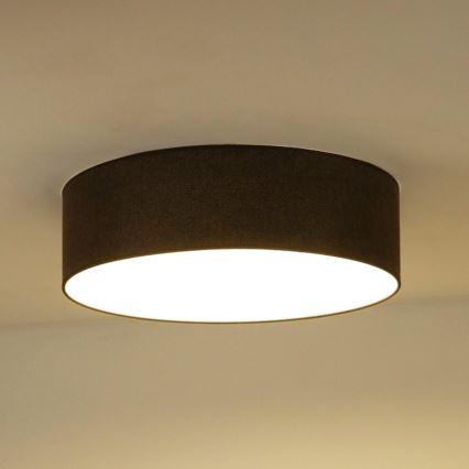 Duolla - LED stropno svetlo CORTINA LED/26W/230V prečnik 45 cm 4000K braon