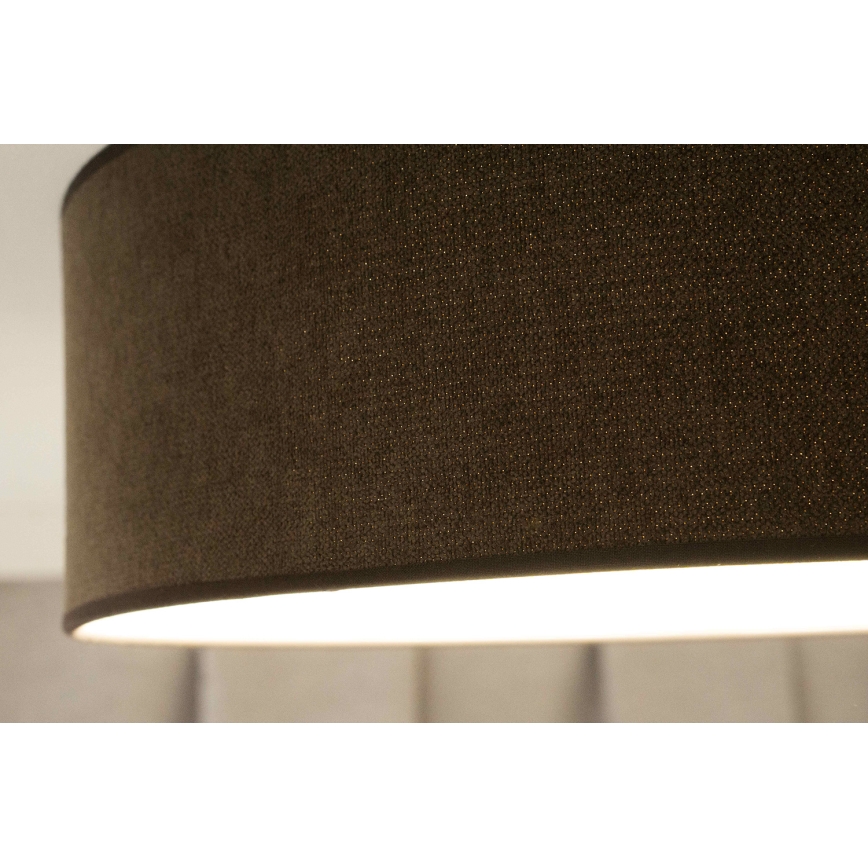 Duolla - LED stropno svetlo CORTINA LED/26W/230V prečnik 45 cm 4000K braon