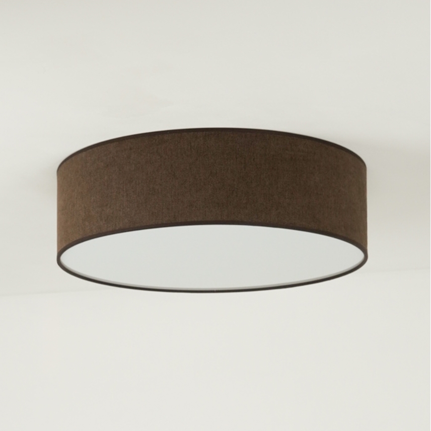 Duolla - LED stropno svetlo CORTINA LED/26W/230V prečnik 45 cm 4000K braon