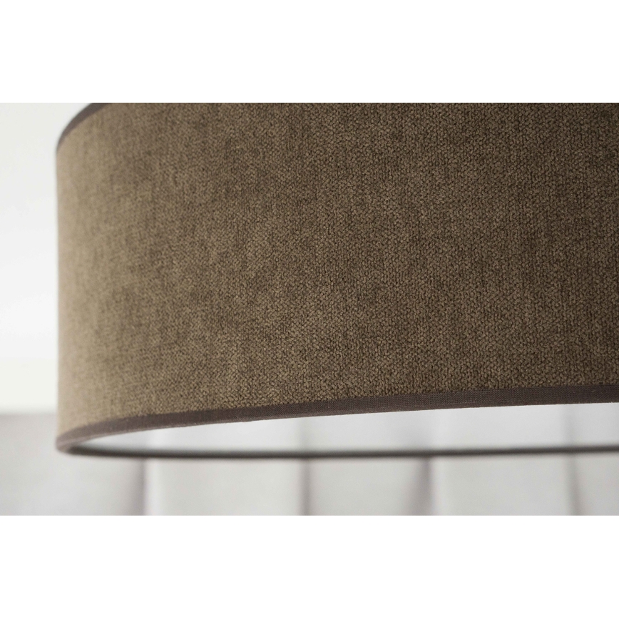 Duolla - LED stropno svetlo CORTINA LED/26W/230V prečnik 45 cm 4000K braon