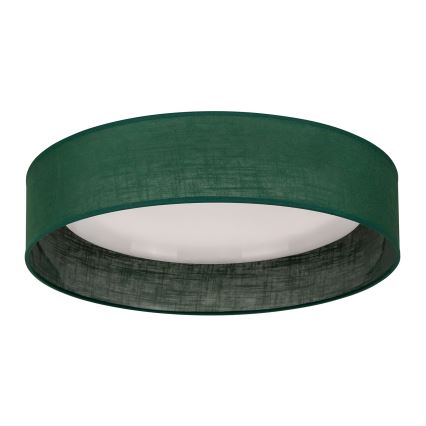 Duolla - LED stropno svetlo ROLLER LED/24W/230V, prečnik 45 cm, zeleno