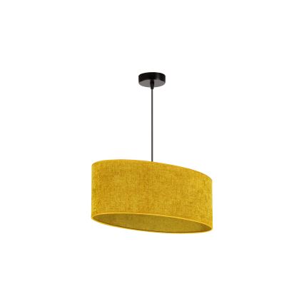 Duolla - Luster na kablu OVAL 1xE27/15W/230V braon