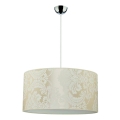 Duolla - Luster na sajli ALTO 1xE27/40W/230V prečnika 45 cm bež