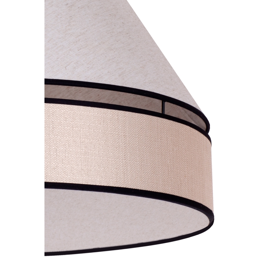 Duolla - Luster na sajli AVIGNON 1xE27/15W/230V prečnika 50 cm bež