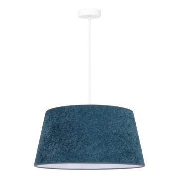 Duolla - Luster na sajli BOUCLE 1xE27/15W/230V, prečnik 50 cm, tirkizna