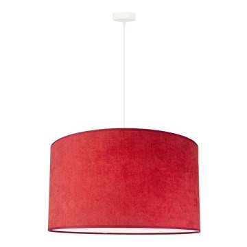 Duolla - Luster na sajli BRISTOL 1xE27/40W/230V prečnik 45 cm crvena