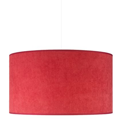 Duolla - Luster na sajli BRISTOL 1xE27/40W/230V prečnik 45 cm crvena