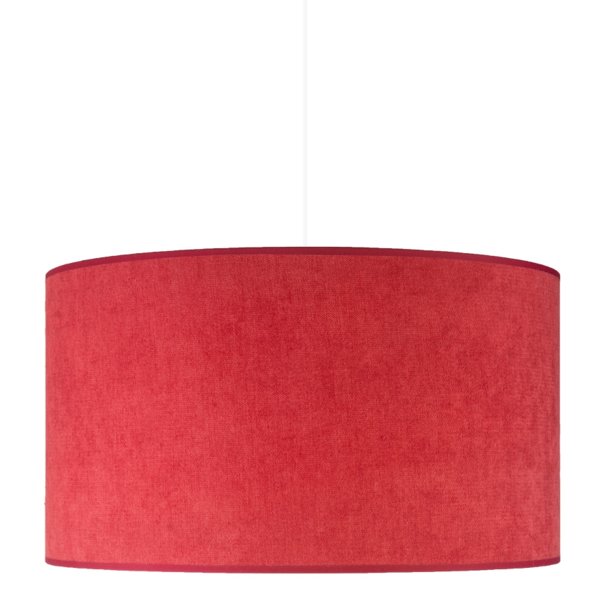 Duolla - Luster na sajli BRISTOL 1xE27/40W/230V prečnik 45 cm crvena