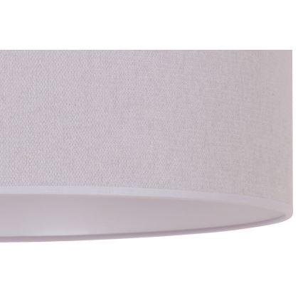 Duolla - Luster na sajli BRISTOL 1xE27/40W/230V, prečnik 45 cm, siva