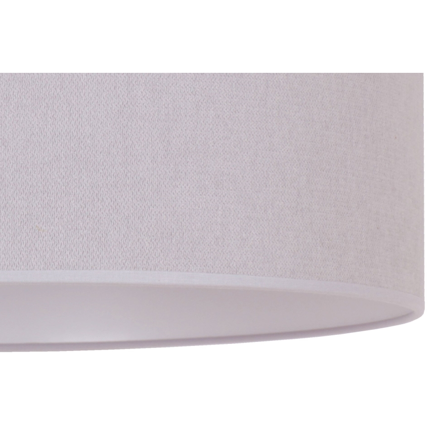 Duolla - Luster na sajli BRISTOL 1xE27/40W/230V, prečnik 45 cm, siva