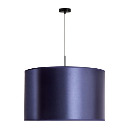 Duolla - Luster na sajli CANNES 1x E27/15W/230V Ø 50 cm plava/srebrna