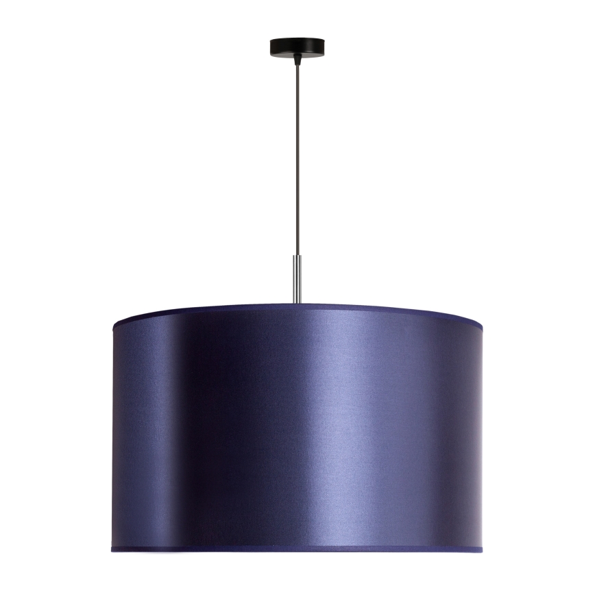 Duolla - Luster na sajli CANNES 1x E27/15W/230V Ø 50 cm plava/srebrna